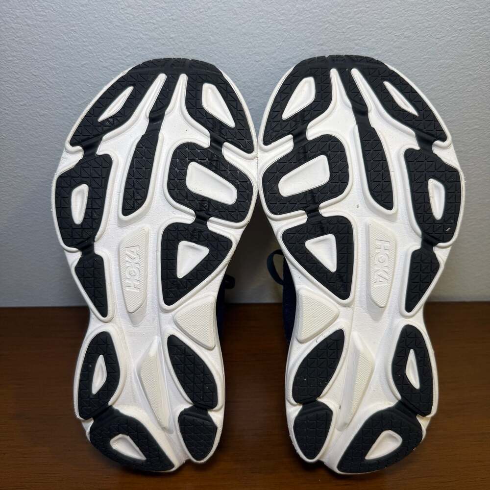 HOKA Bondi 8 Men's Running Shoes - Outer Space/All Aboard Men’s US 8D - Picture 10 of 11